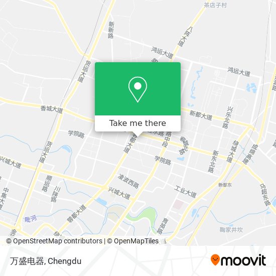 万盛电器 map