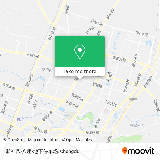 新神风·八座-地下停车场 map