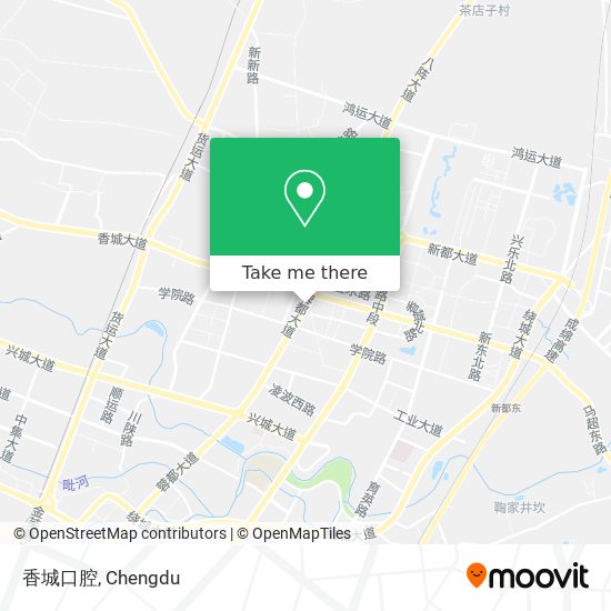 香城口腔 map