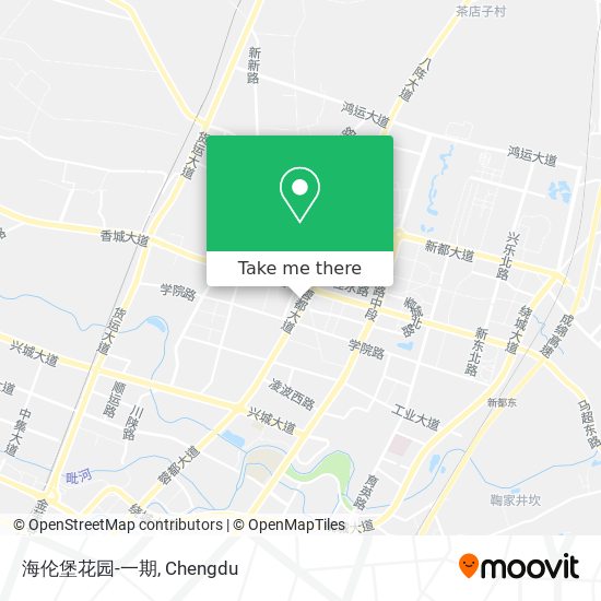 海伦堡花园-一期 map