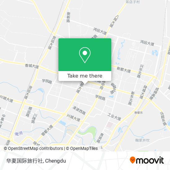华夏国际旅行社 map