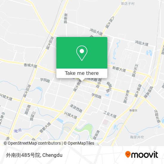外南街485号院 map