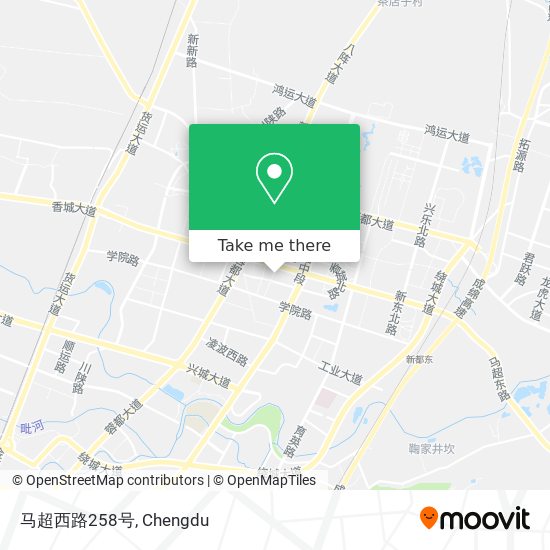 马超西路258号 map