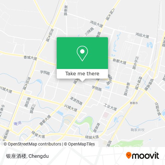 银座酒楼 map
