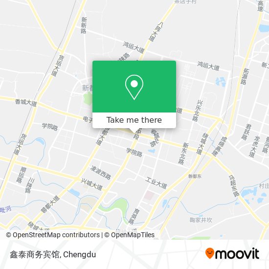 鑫泰商务宾馆 map