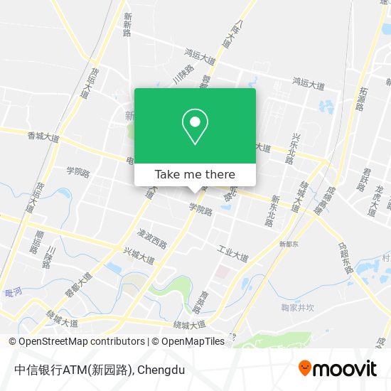 中信银行ATM(新园路) map