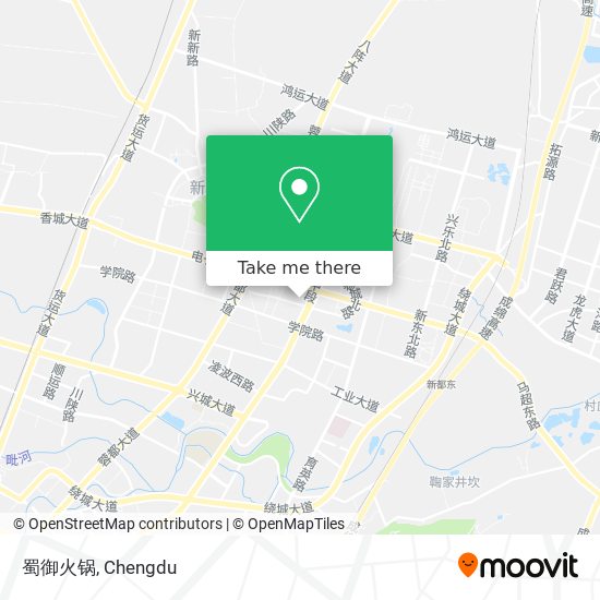 蜀御火锅 map