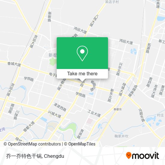 乔一乔特色干锅 map