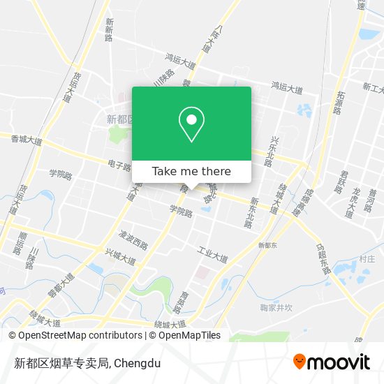 新都区烟草专卖局 map