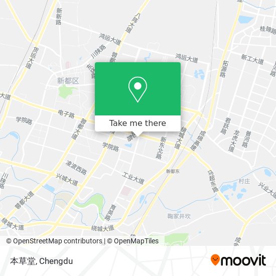 本草堂 map