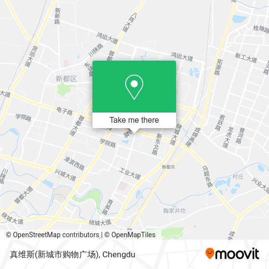 真维斯(新城市购物广场) map