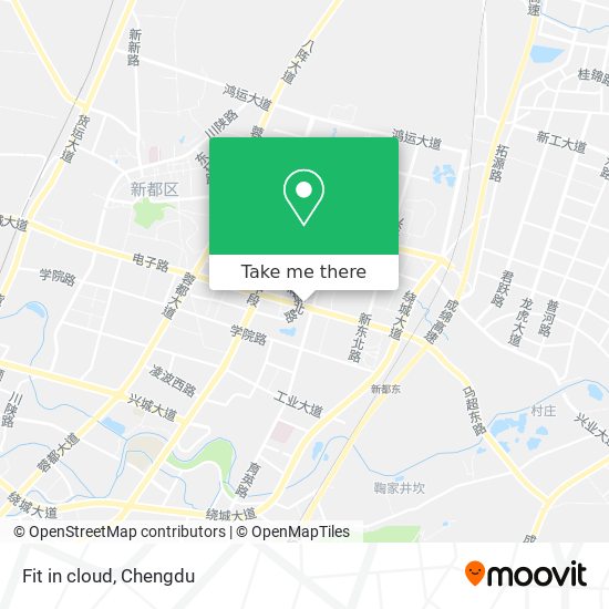 Fit in cloud map