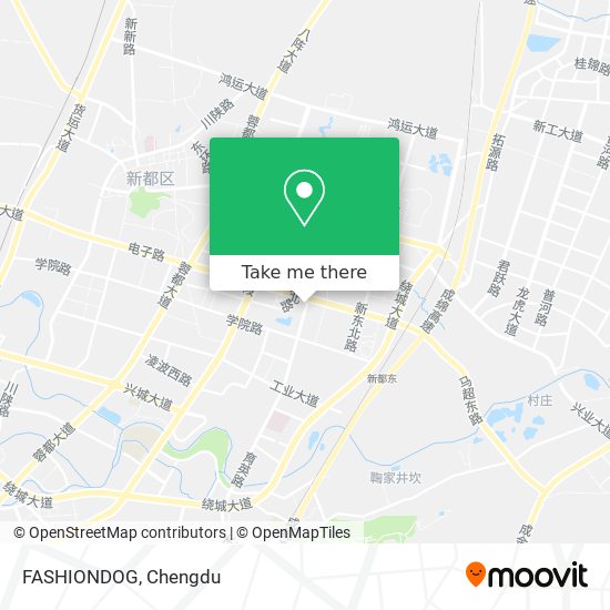 FASHIONDOG map