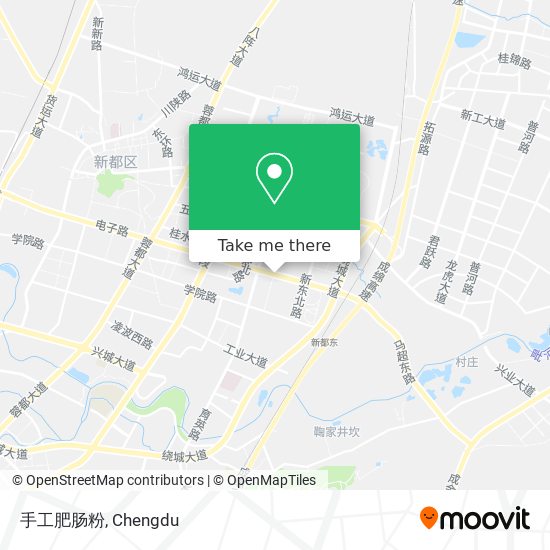 手工肥肠粉 map