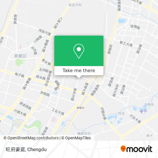 旺府豪庭 map