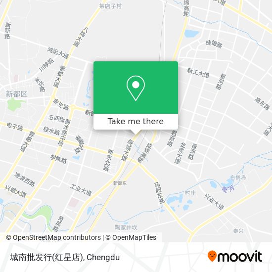 城南批发行(红星店) map