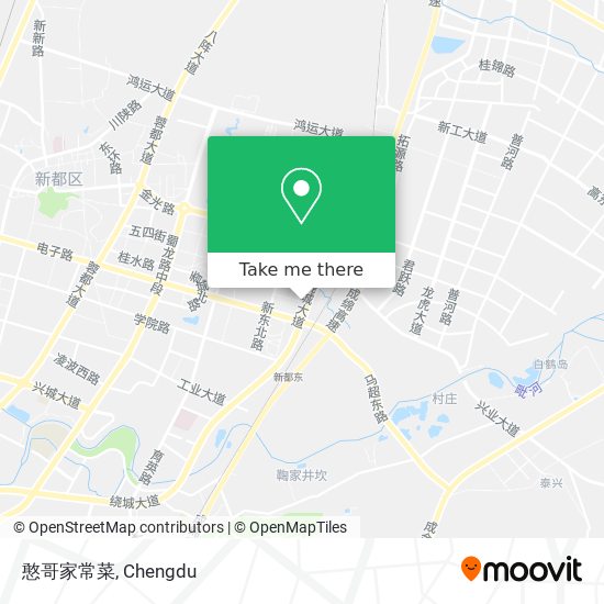 憨哥家常菜 map