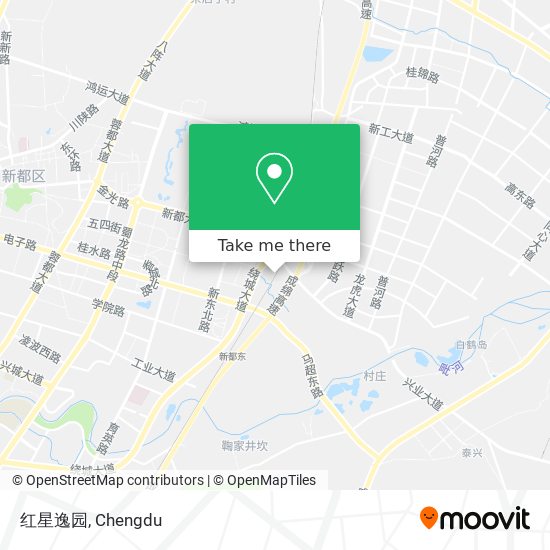 红星逸园 map