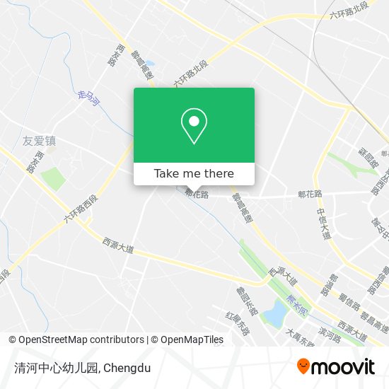 清河中心幼儿园 map
