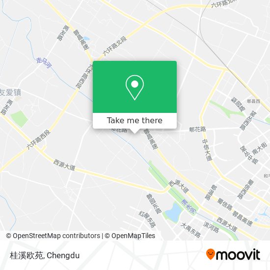 桂溪欧苑 map