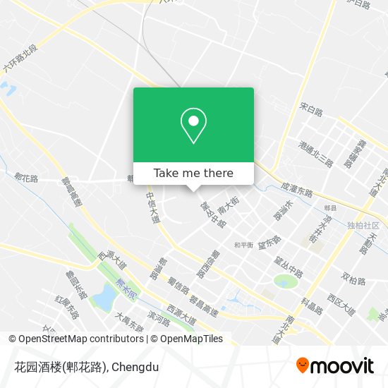 花园酒楼(郫花路) map