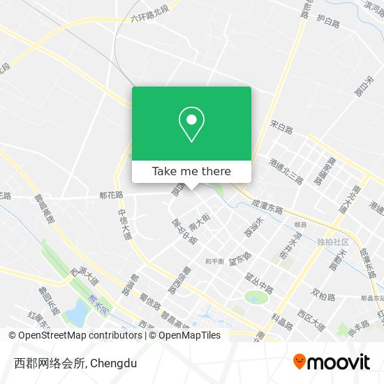 西郡网络会所 map