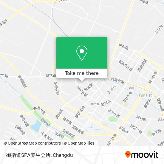御指道SPA养生会所 map