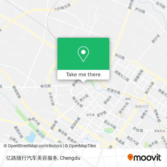亿路随行汽车美容服务 map