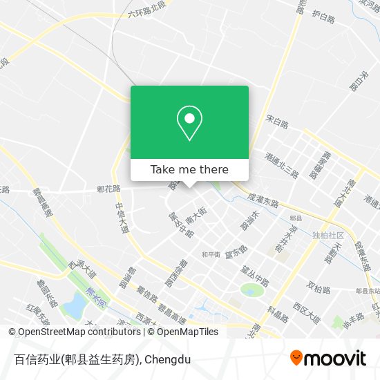 百信药业(郫县益生药房) map