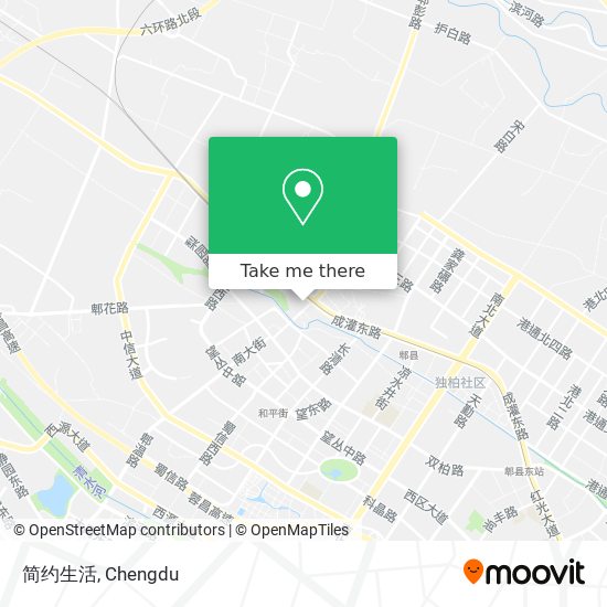 简约生活 map
