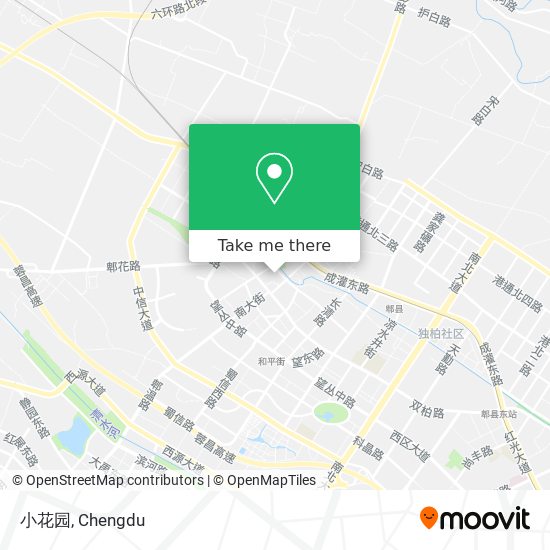 小花园 map