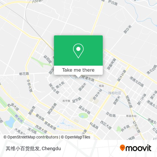 其维小百货批发 map