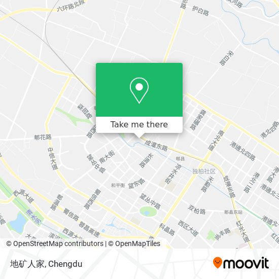 地矿人家 map