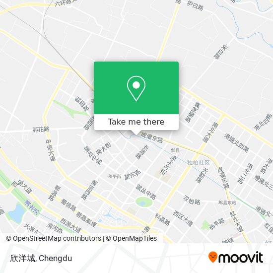 欣洋城 map
