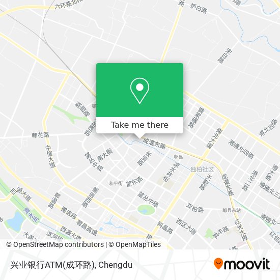 兴业银行ATM(成环路) map