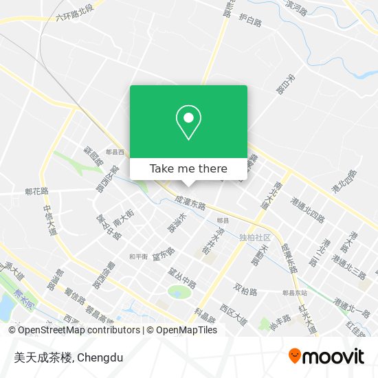 美天成茶楼 map