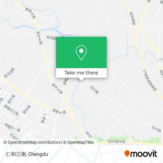 仁和江南 map