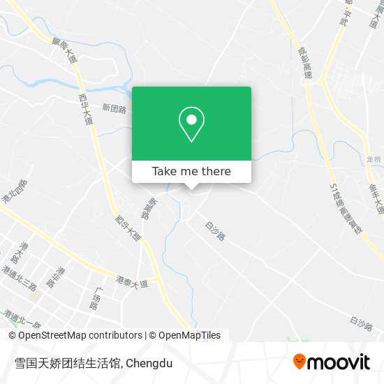 雪国天娇团结生活馆 map