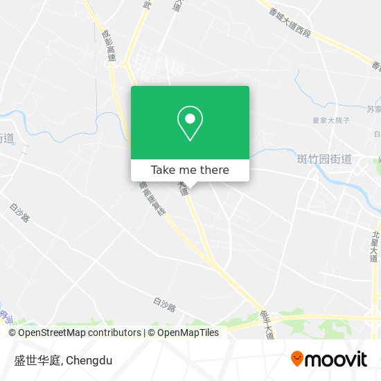 盛世华庭 map
