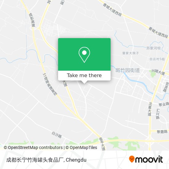 成都长宁竹海罐头食品厂 map
