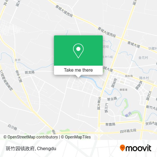 斑竹园镇政府 map