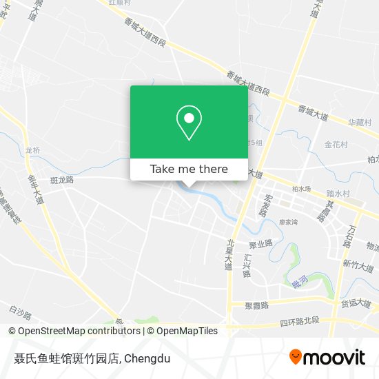 聂氏鱼蛙馆斑竹园店 map