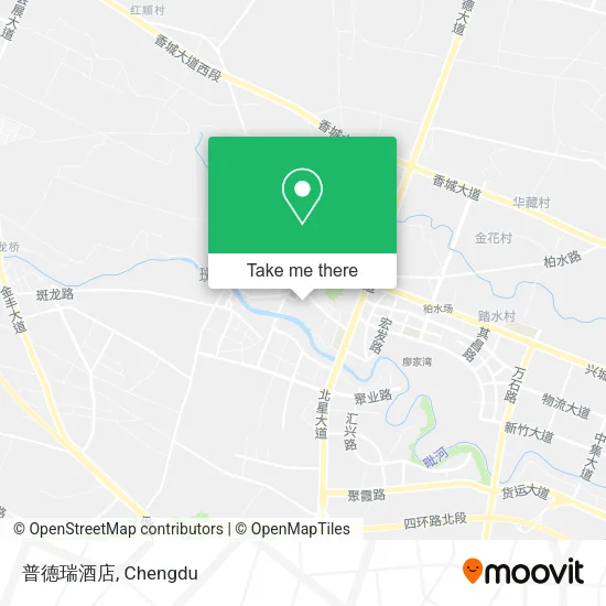 普德瑞酒店 map