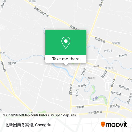 北新园商务宾馆 map