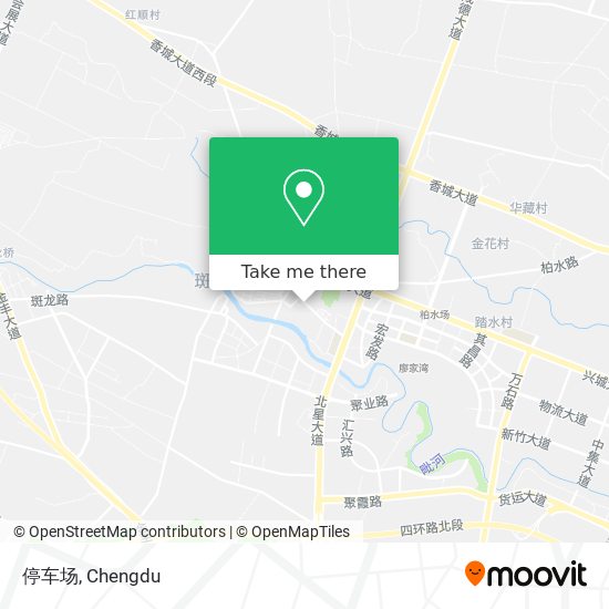 停车场 map