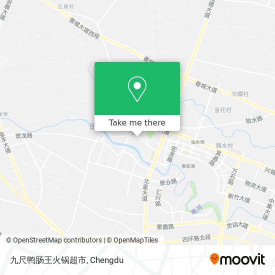 九尺鸭肠王火锅超市 map