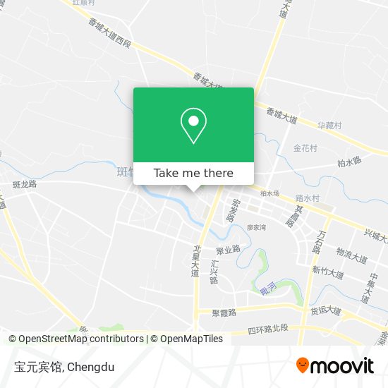 宝元宾馆 map