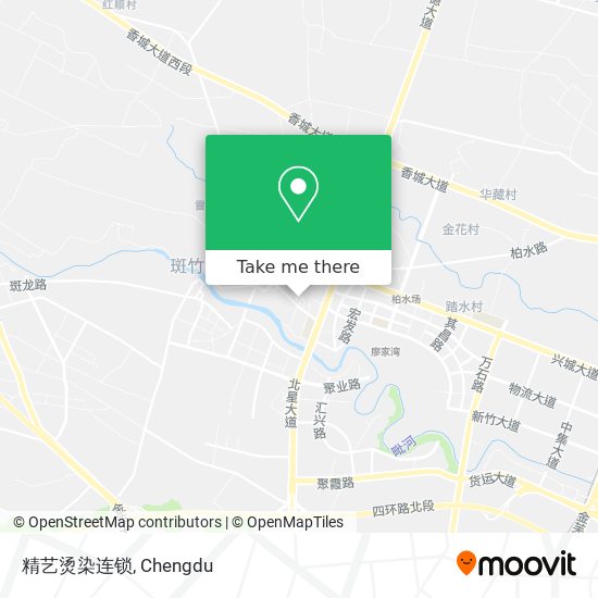 精艺烫染连锁 map