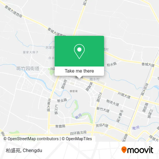 柏盛苑 map