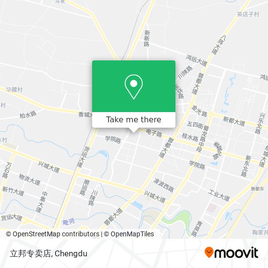立邦专卖店 map